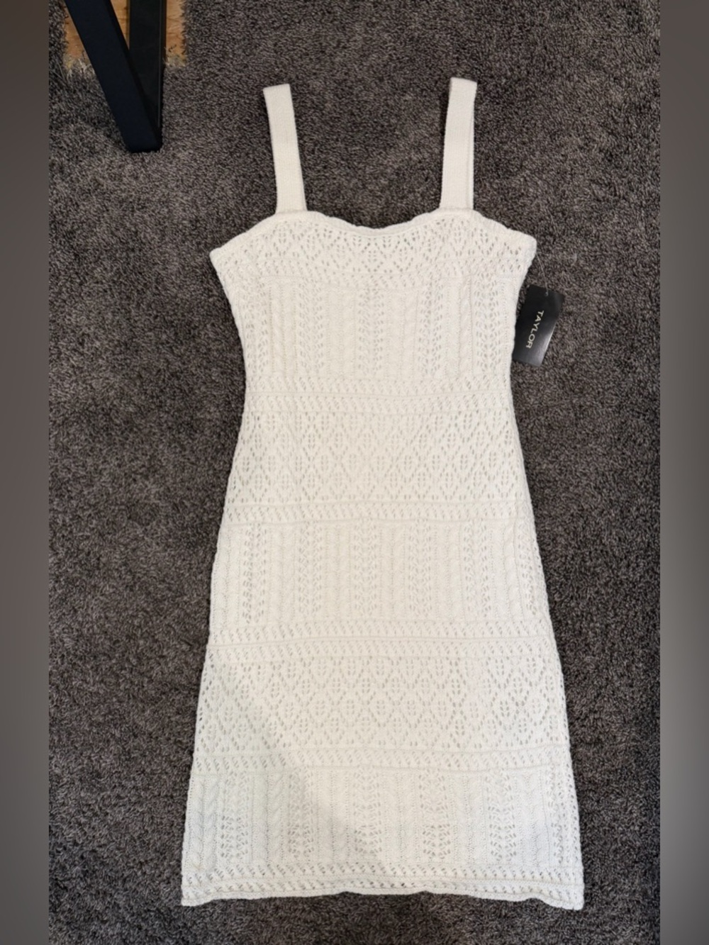 NWT TAYLOR crochet dress! Size S - Picture 2 of 8